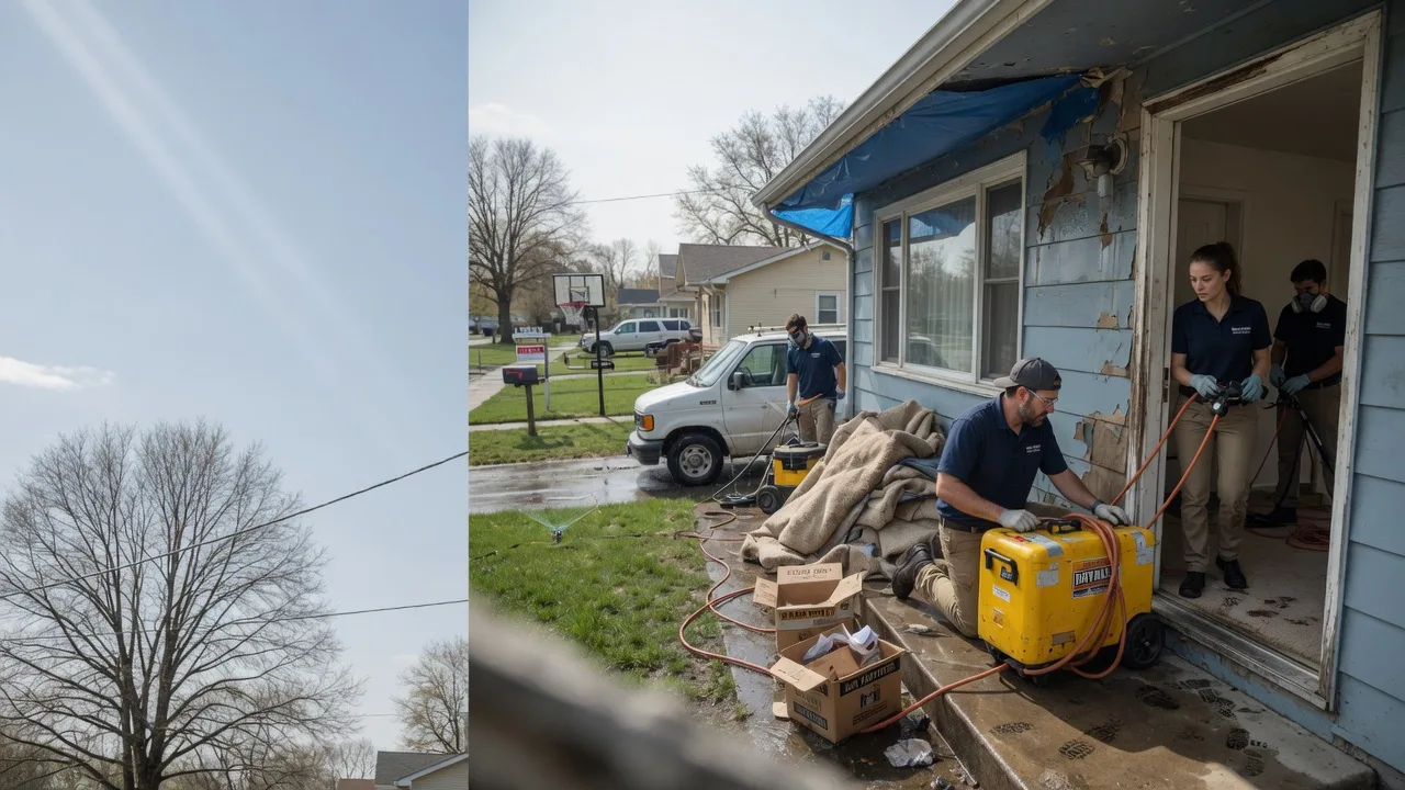 Basement Flood Cleanup in Fletcher, OH near me